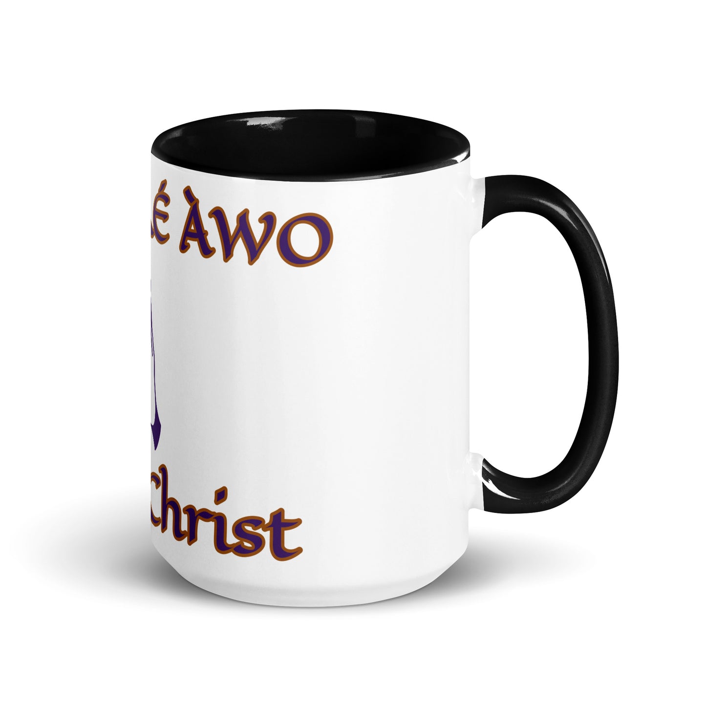 Egbe Jesus Christ 2 white Mug with Color Inside