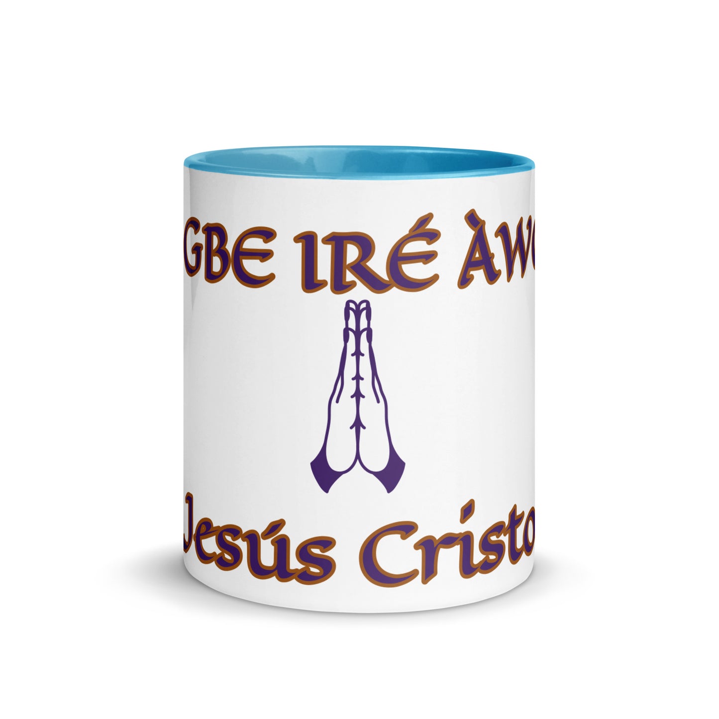 Egbe Jesús Cristo 2 White Mug with Color Inside