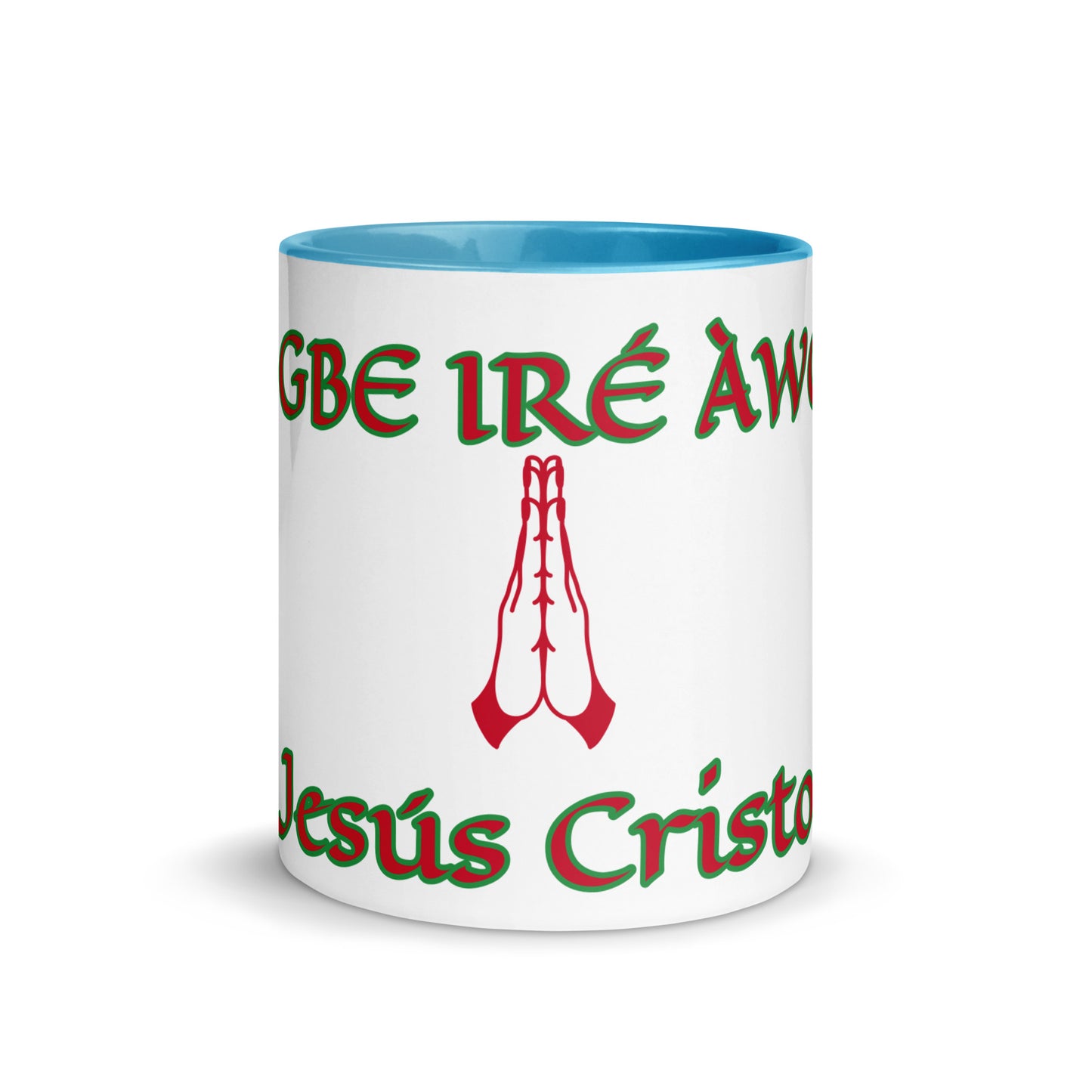 Egbe Jesús Cristo 1 White Mug with Color Inside