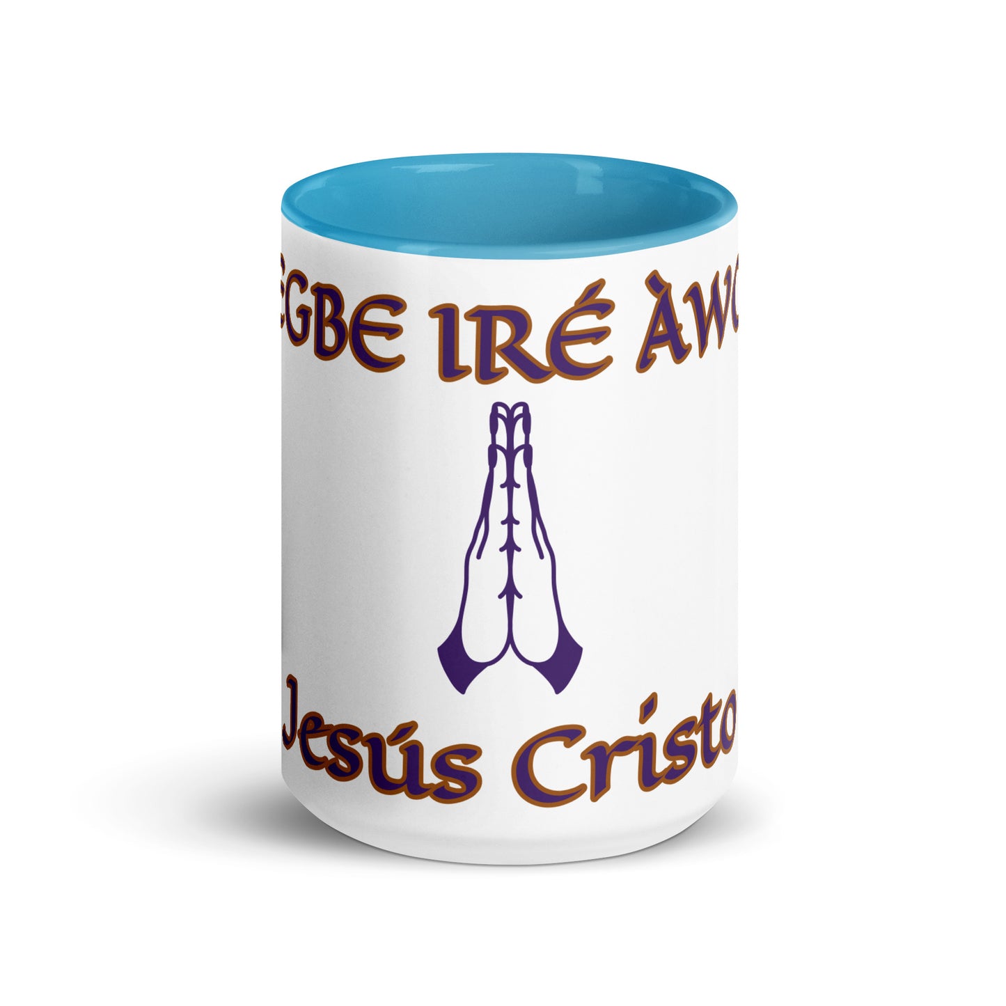 Egbe Jesús Cristo 2 White Mug with Color Inside