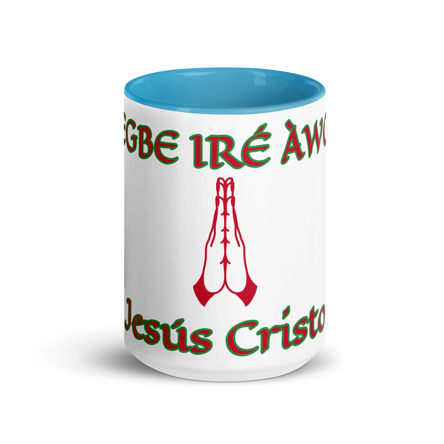 Egbe Jesús Cristo 1 White Mug with Color Inside