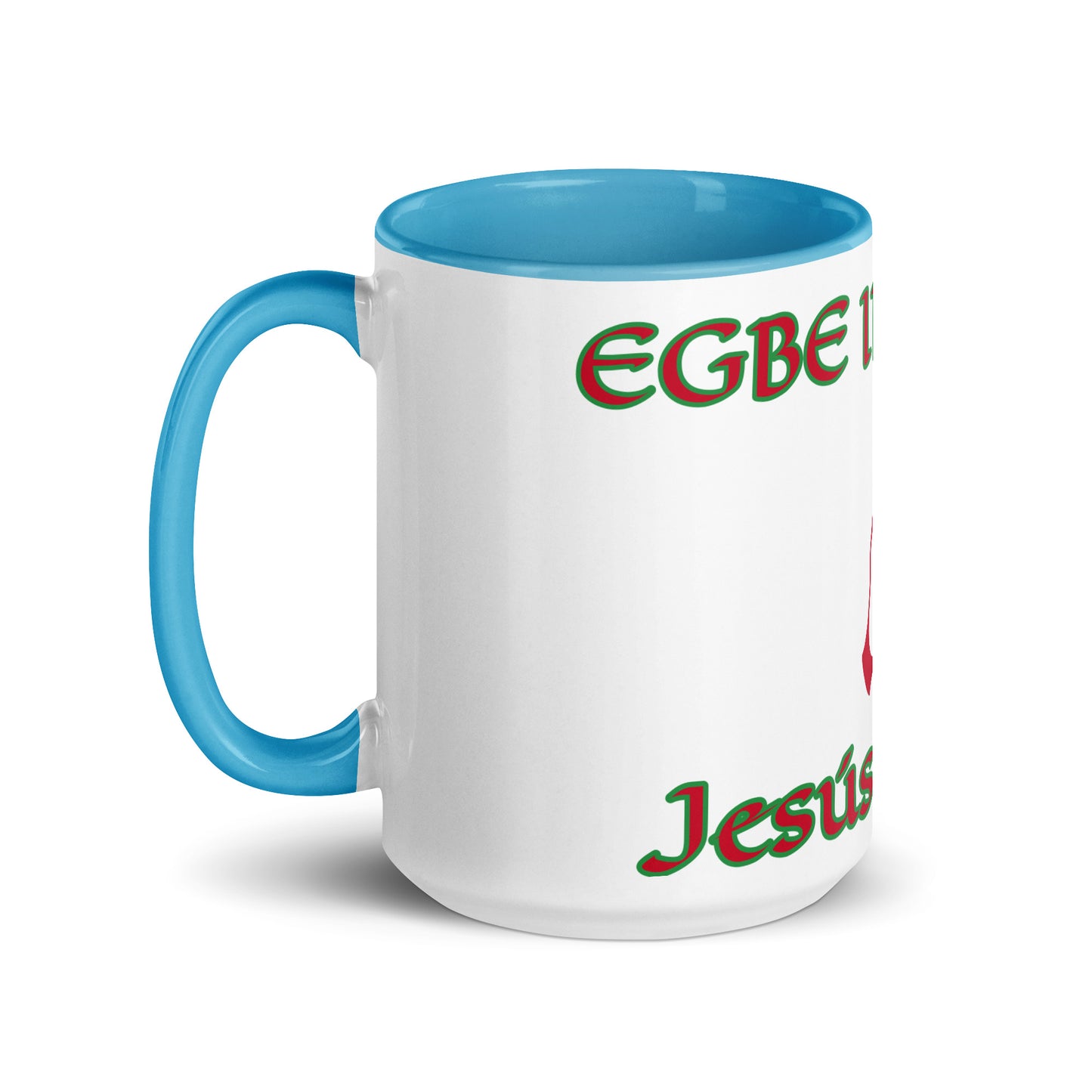 Egbe Jesús Cristo 1 White Mug with Color Inside