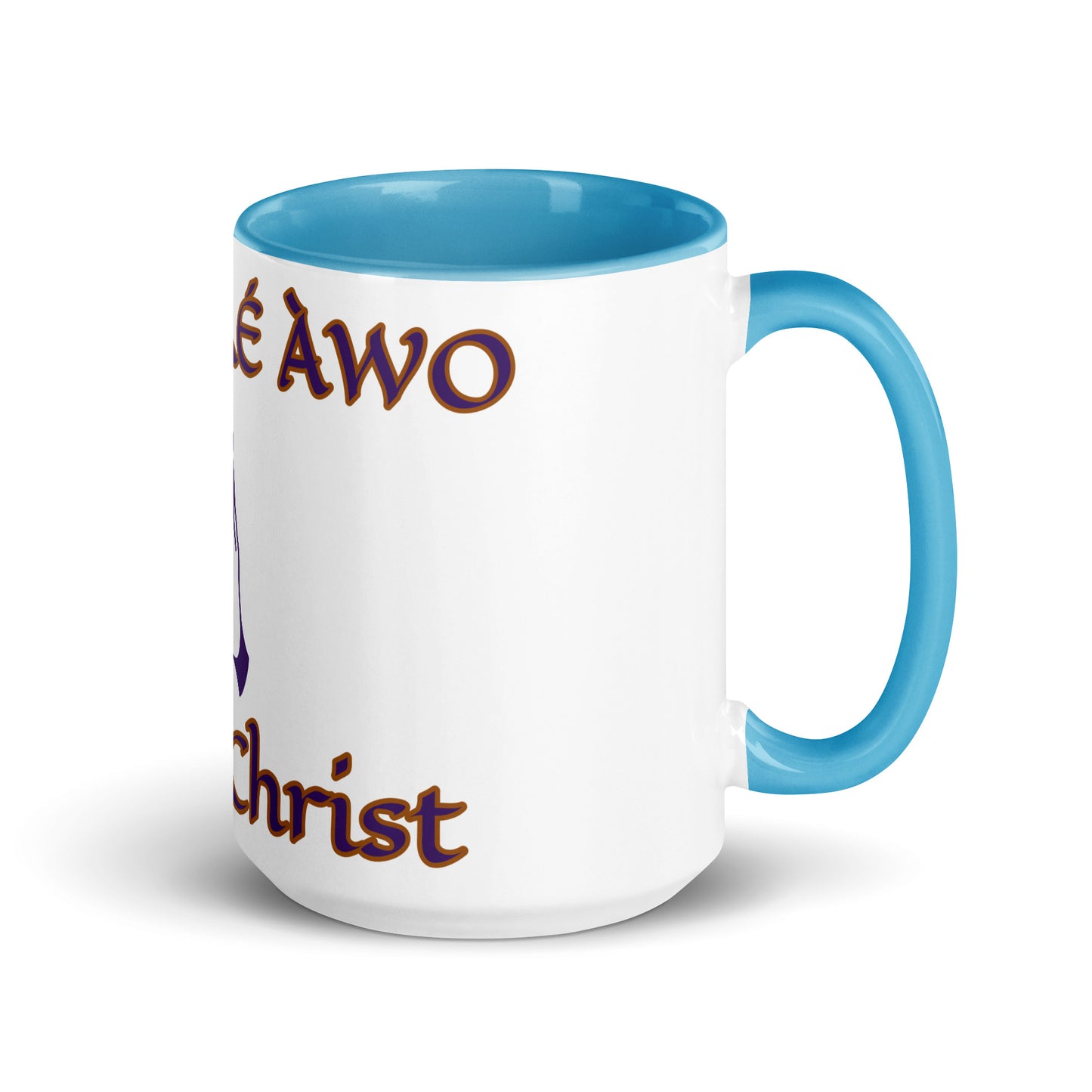 Egbe Jesus Christ 2 white Mug with Color Inside