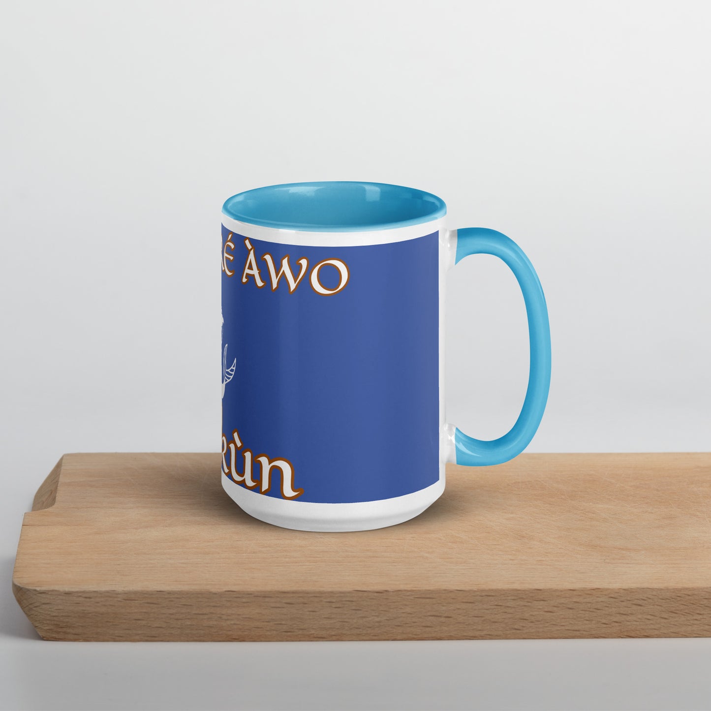 Egbe Olokun Mug with Color Inside