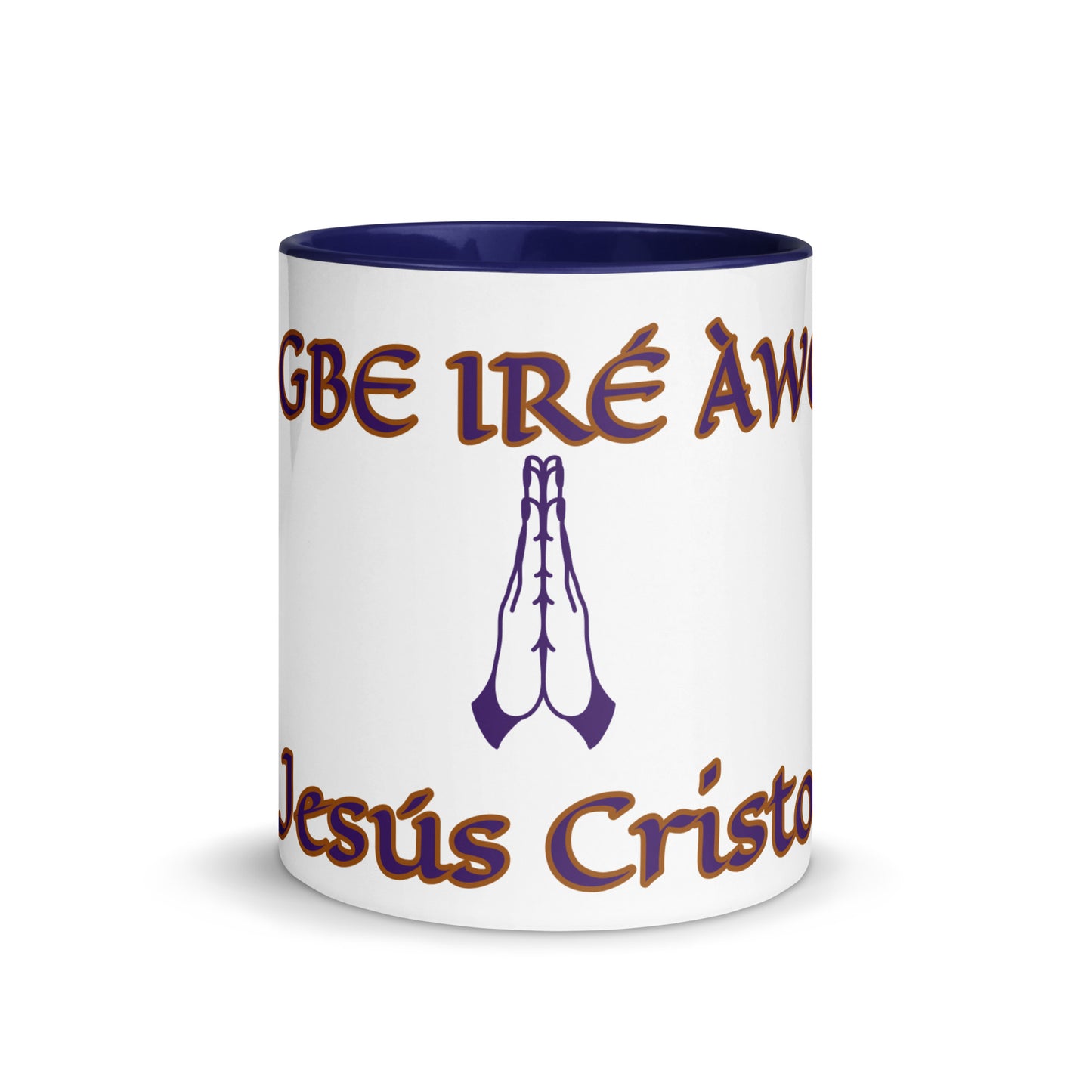 Egbe Jesús Cristo 2 White Mug with Color Inside