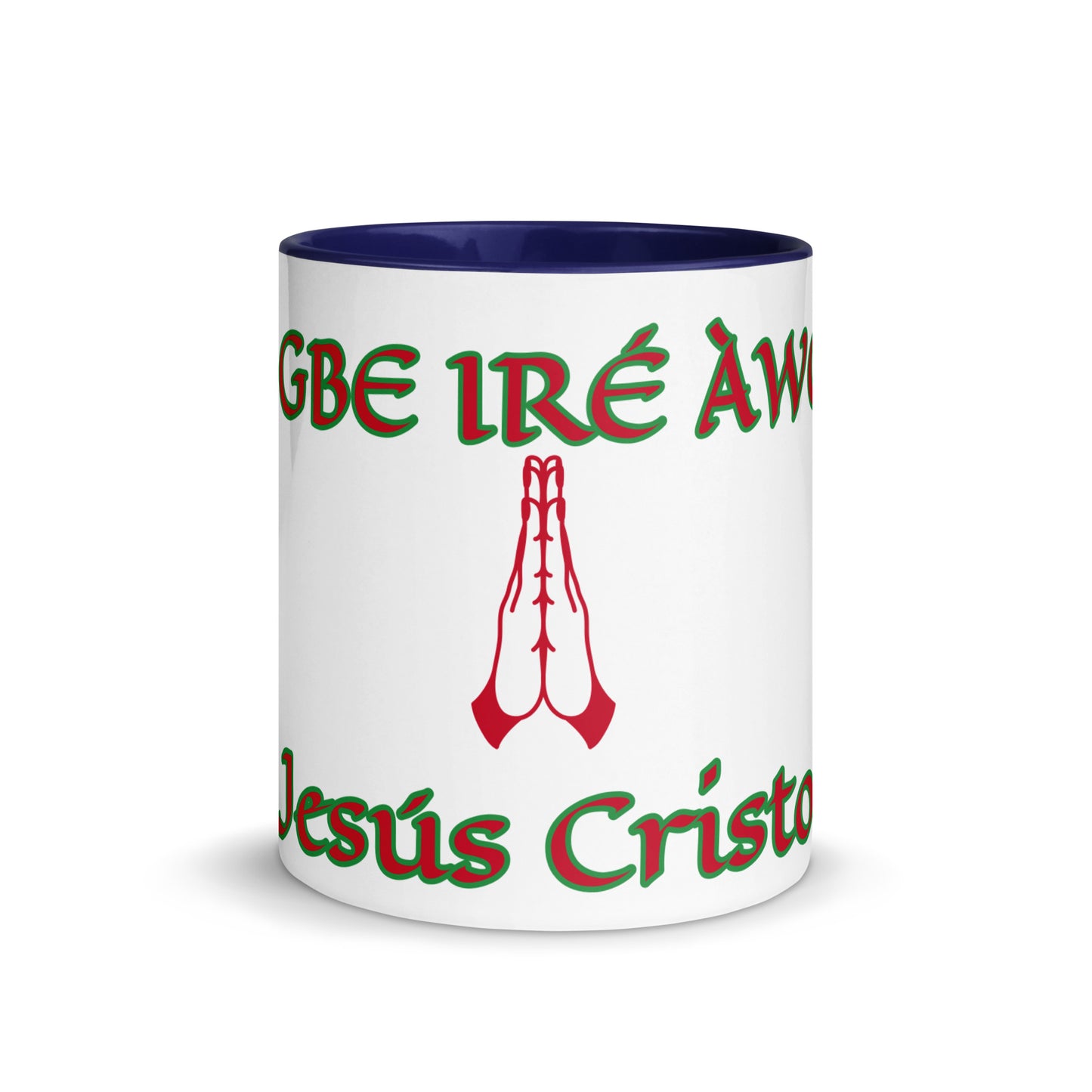 Egbe Jesús Cristo 1 White Mug with Color Inside