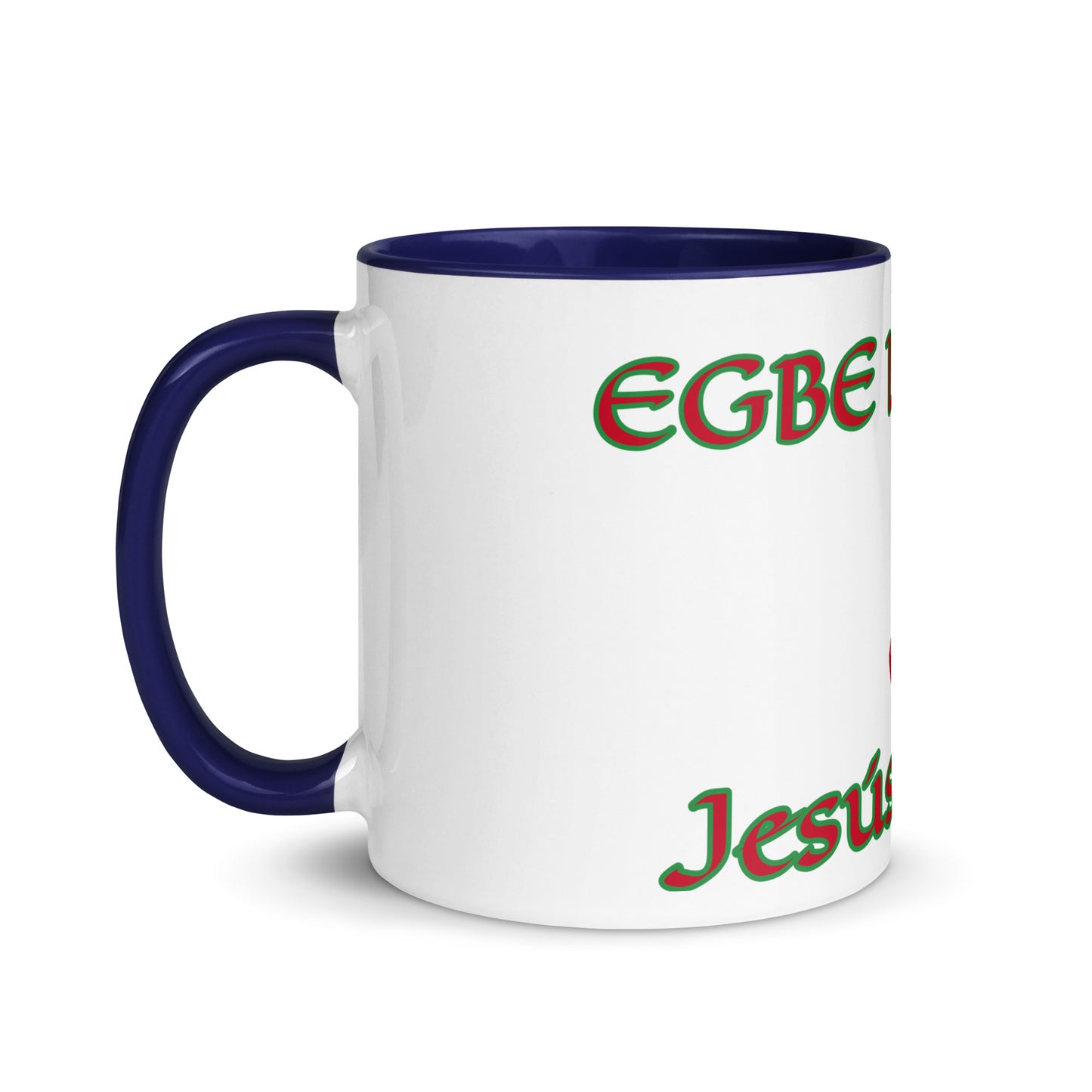 Egbe Jesús Cristo 1 White Mug with Color Inside