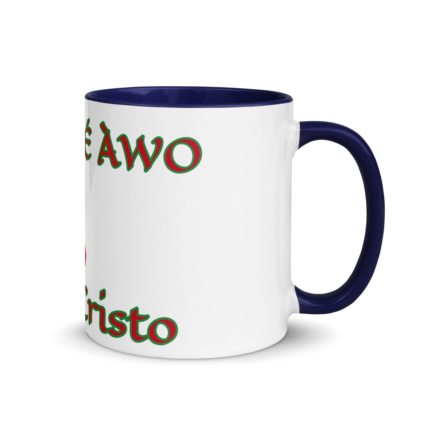 Egbe Jesús Cristo 1 White Mug with Color Inside