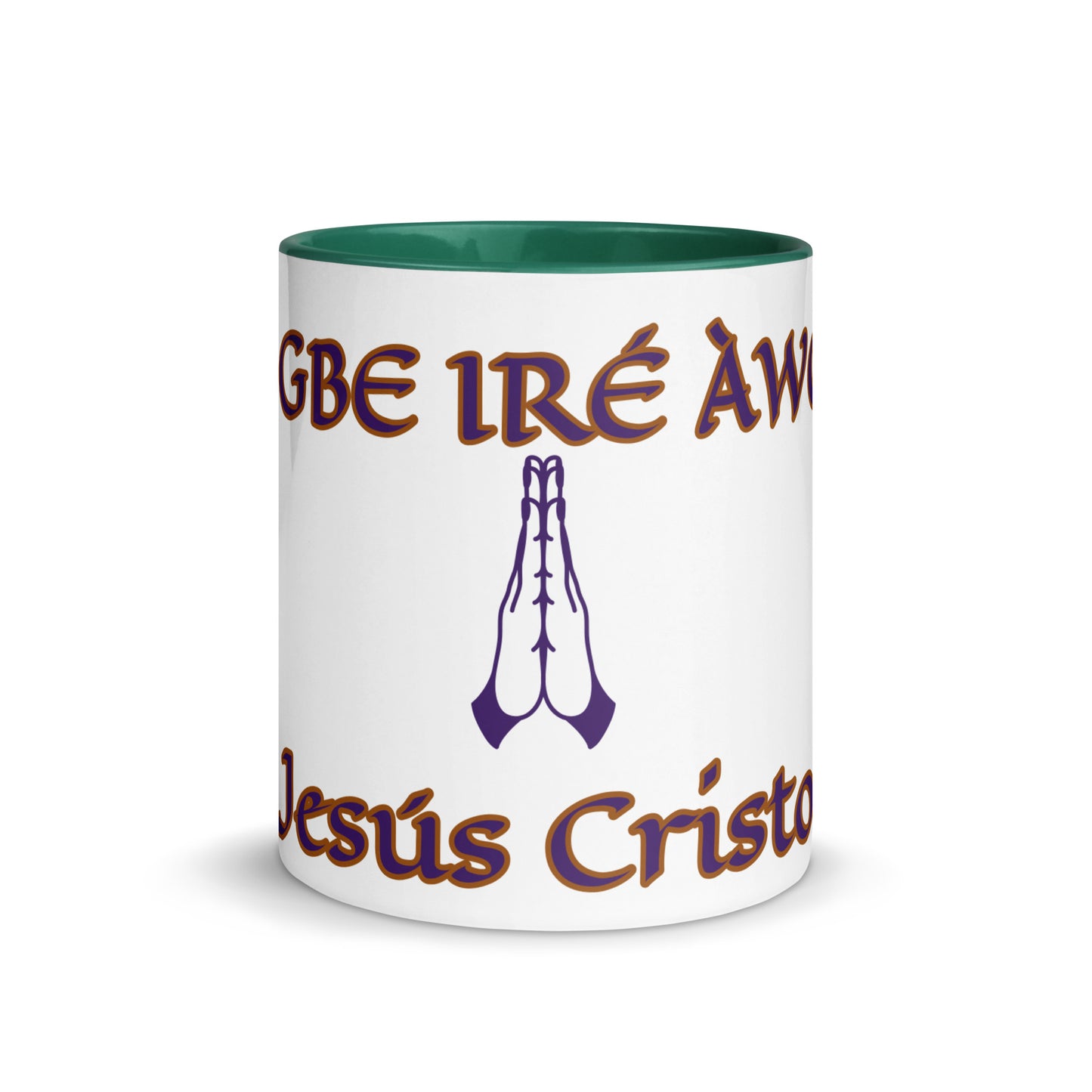 Egbe Jesús Cristo 2 White Mug with Color Inside