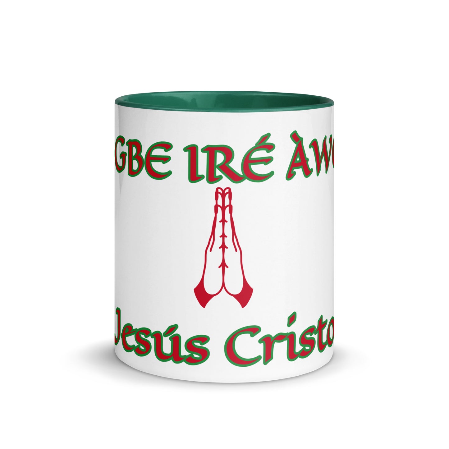 Egbe Jesús Cristo 1 White Mug with Color Inside