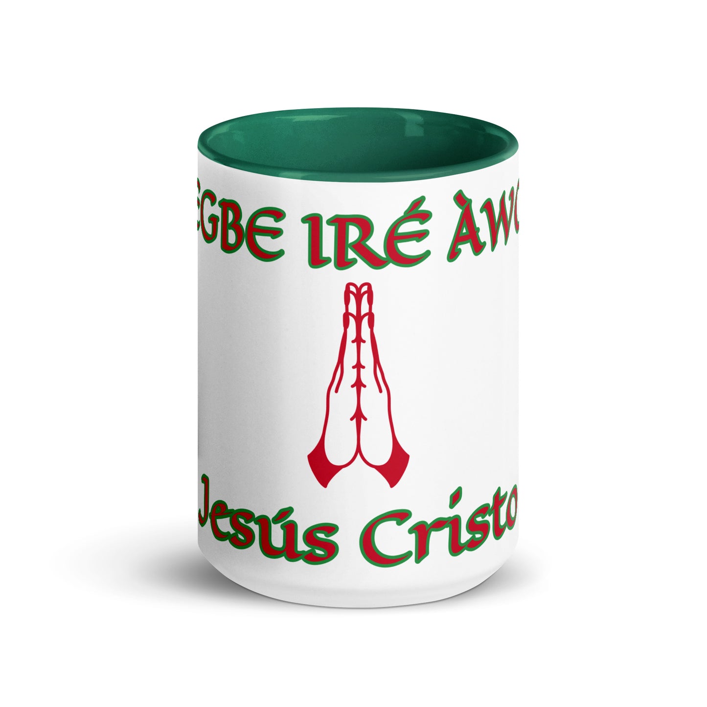 Egbe Jesús Cristo 1 White Mug with Color Inside