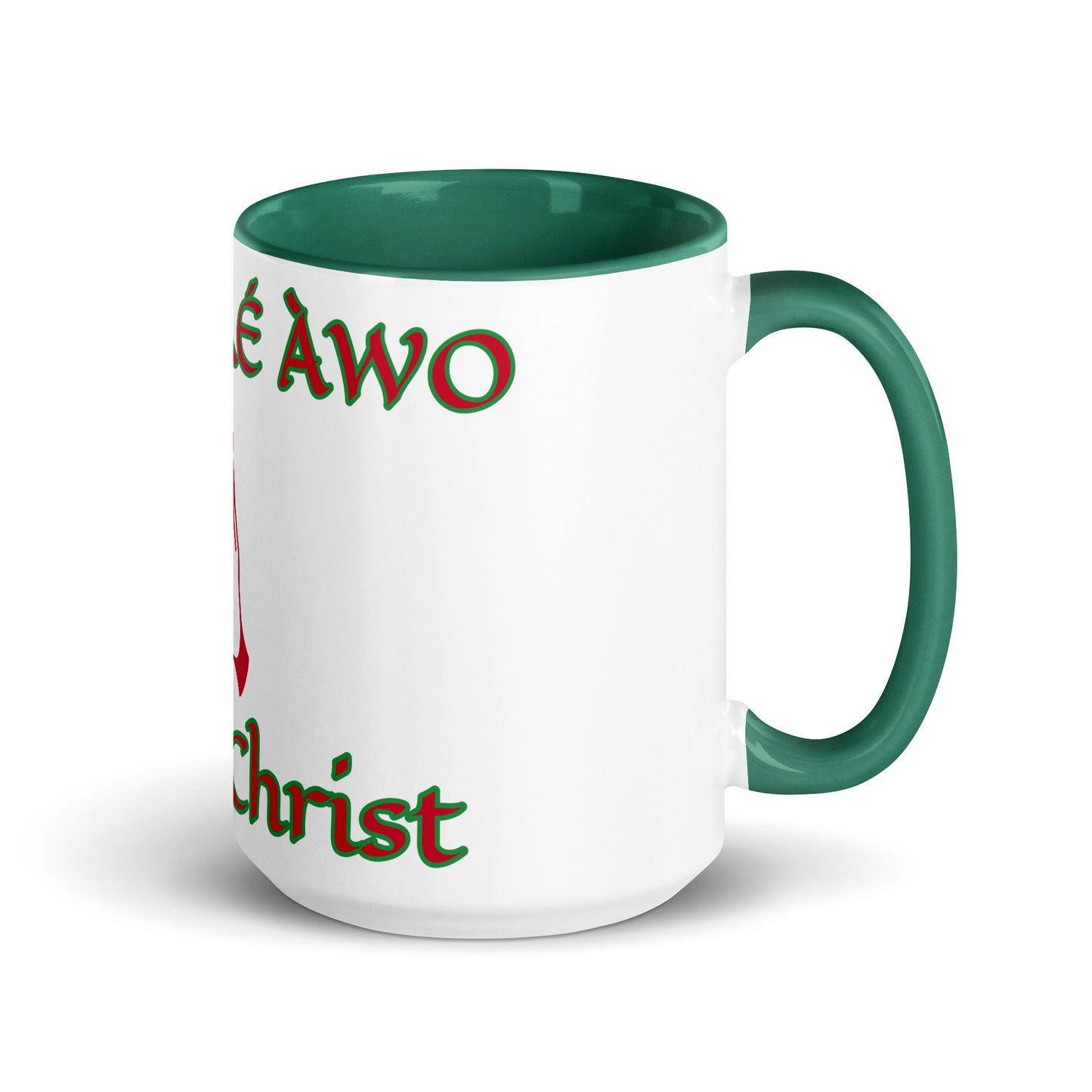 Egbe Jesus Christ 1 white Mug with Color Inside