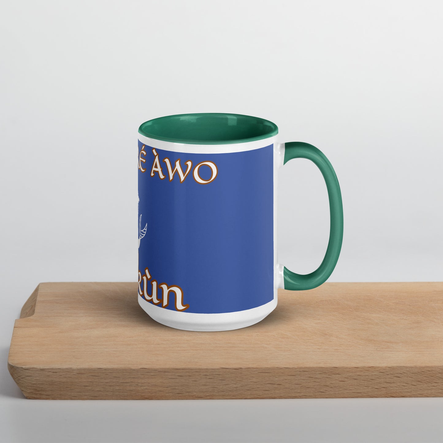 Egbe Olokun Mug with Color Inside