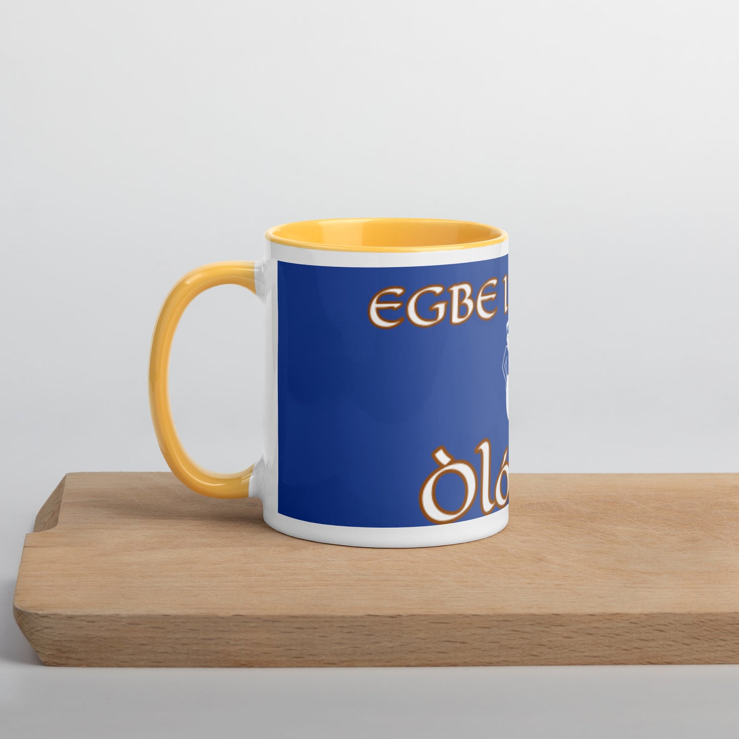 Egbe Olokun Mug with Color Inside