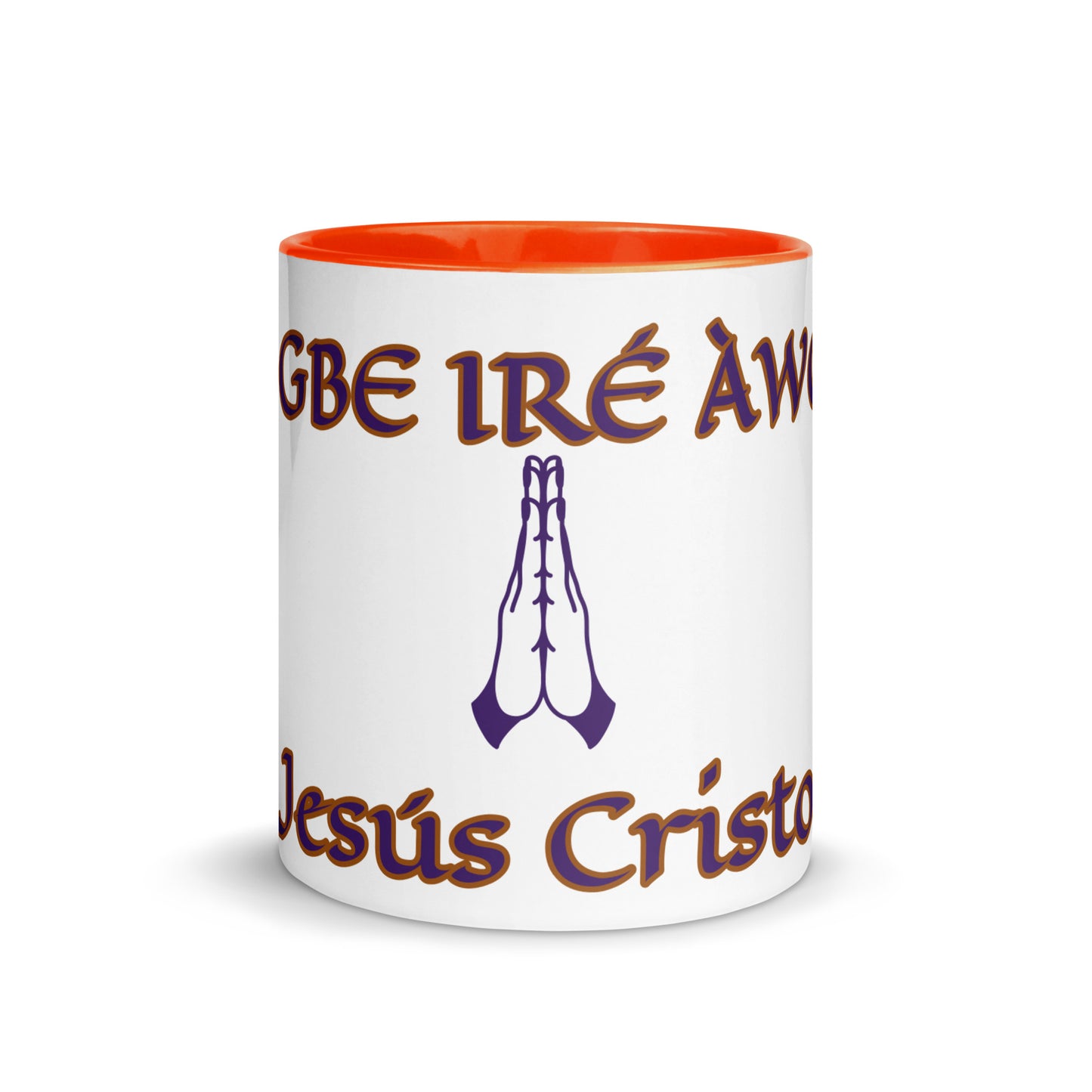 Egbe Jesús Cristo 2 White Mug with Color Inside