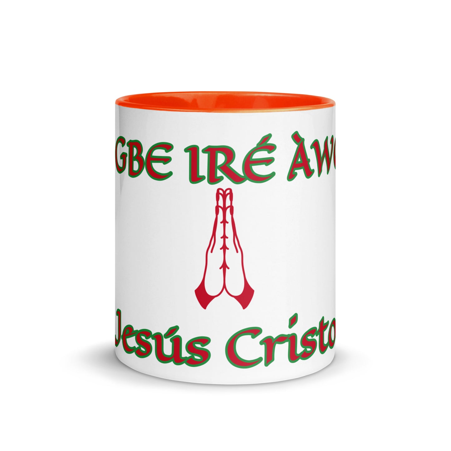 Egbe Jesús Cristo 1 White Mug with Color Inside