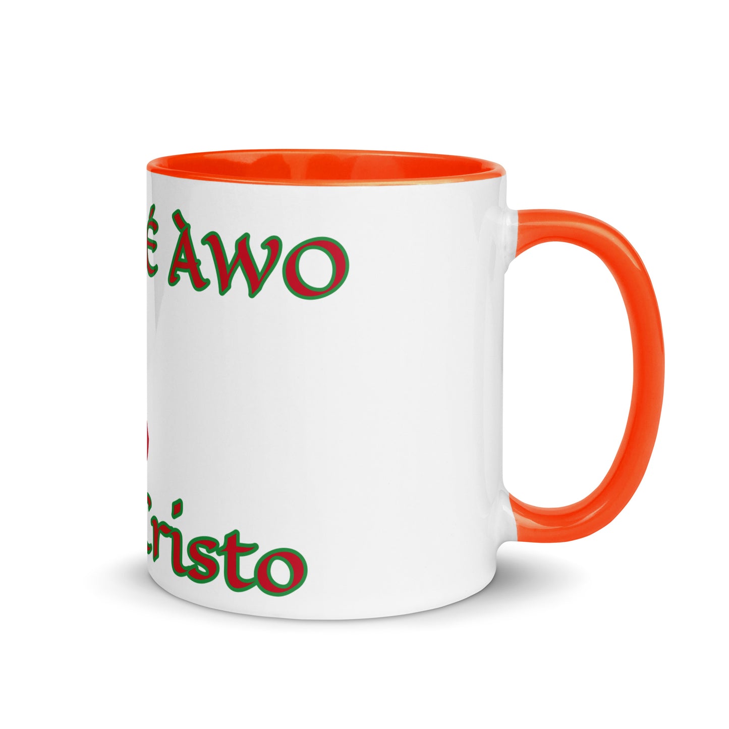 Egbe Jesús Cristo 1 White Mug with Color Inside