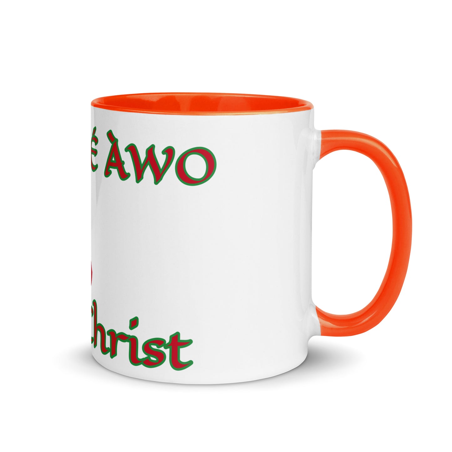 Egbe Jesus Christ 1 white Mug with Color Inside