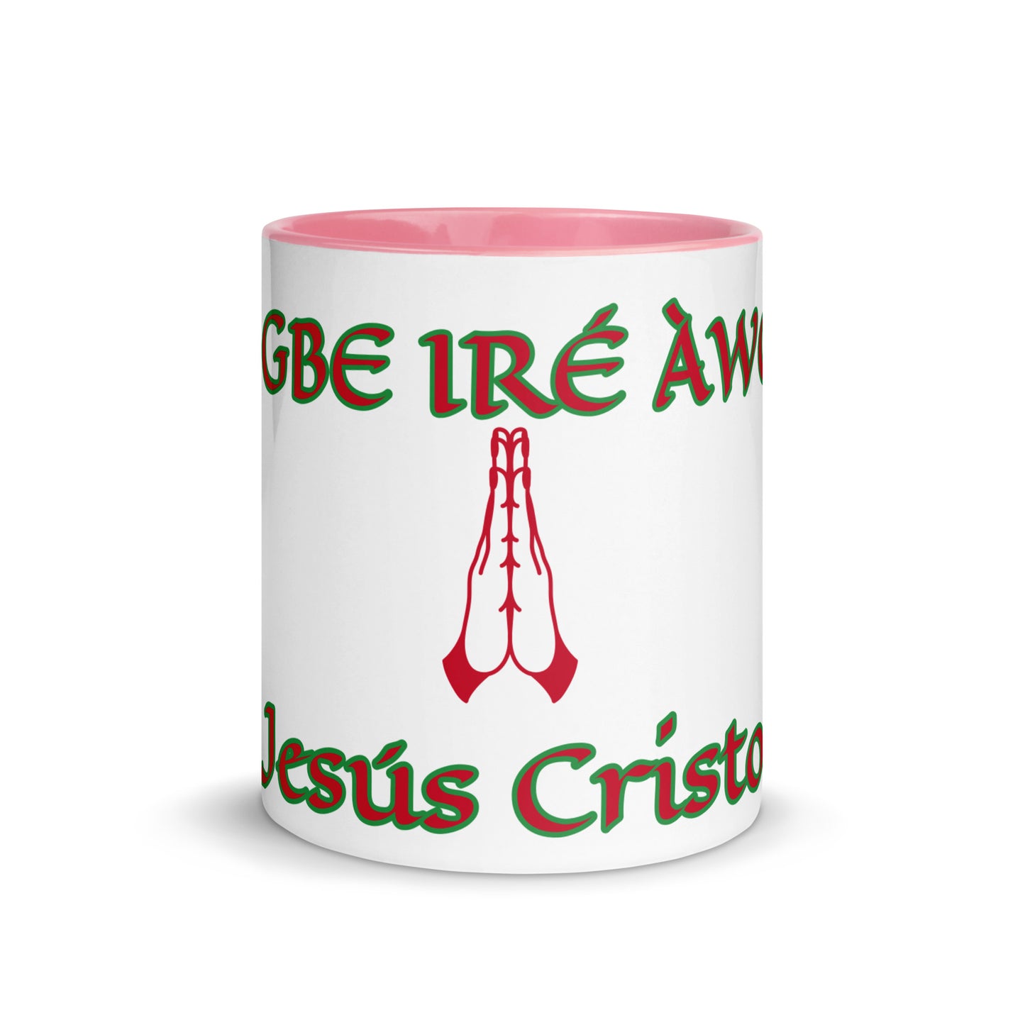 Egbe Jesús Cristo 1 White Mug with Color Inside