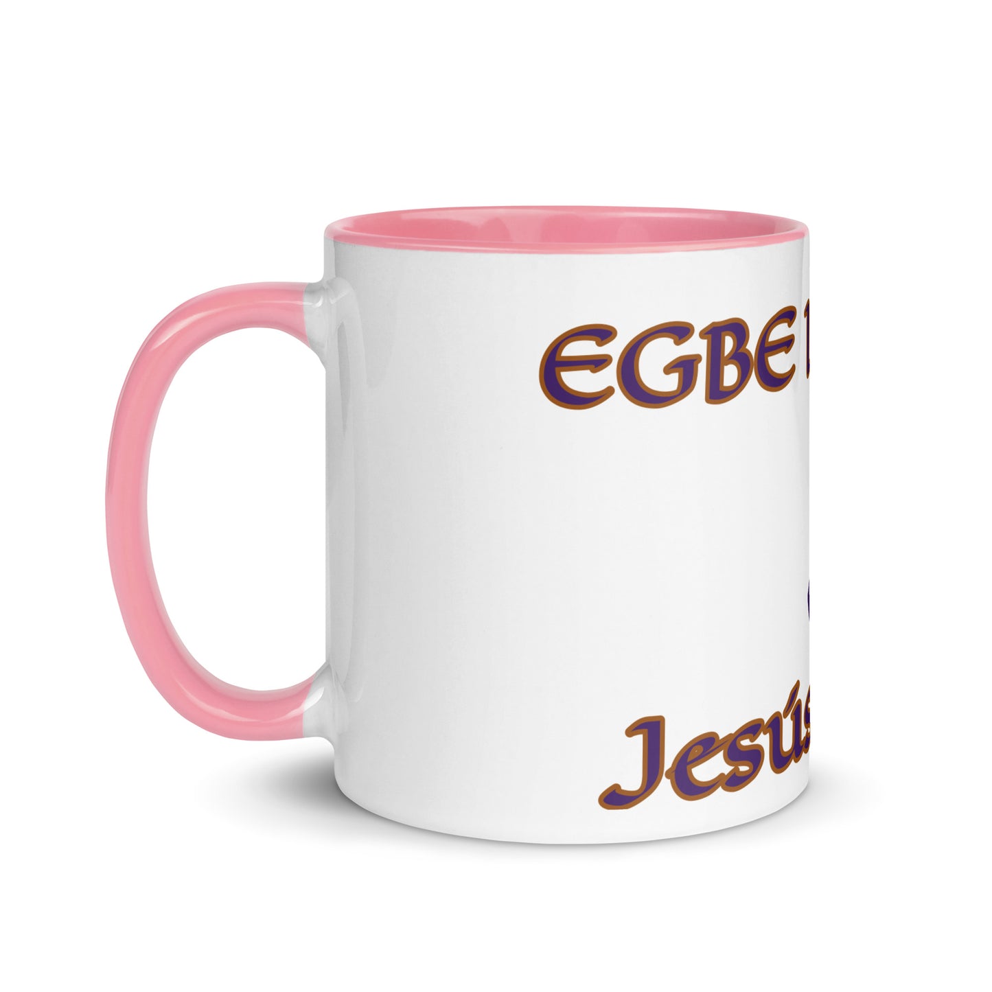 Egbe Jesús Cristo 2 White Mug with Color Inside