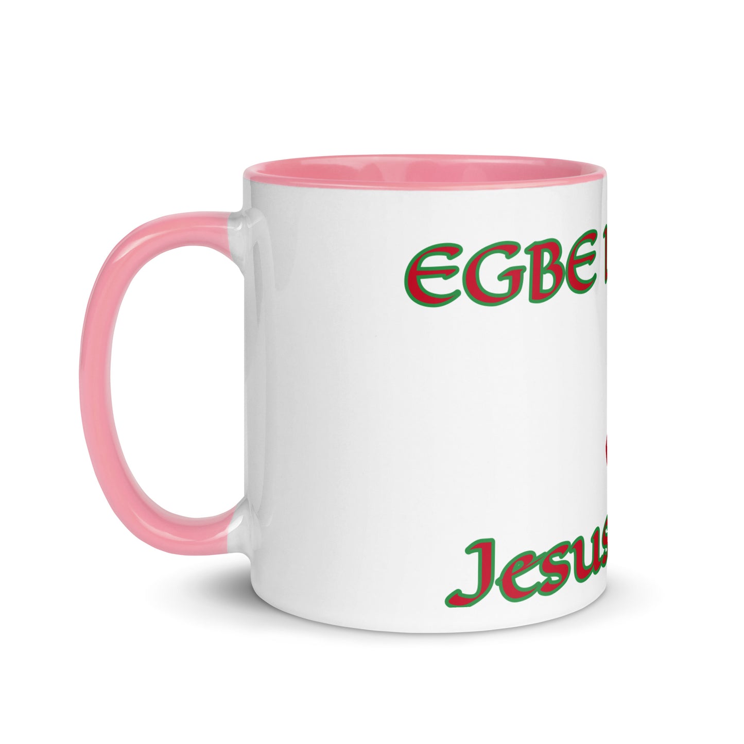 Egbe Jesus Christ 1 white Mug with Color Inside