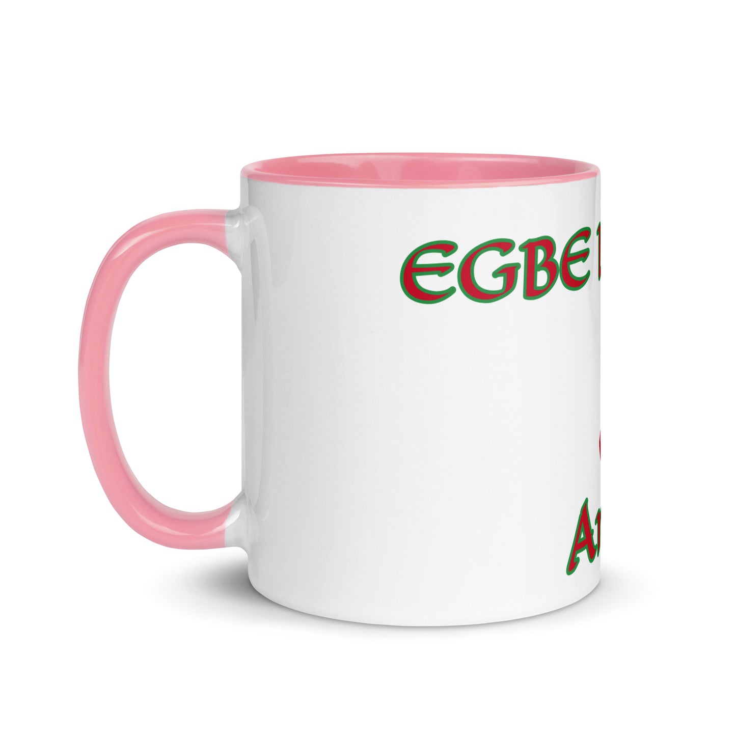 Egbe Amén 1 white Mug with Color Inside