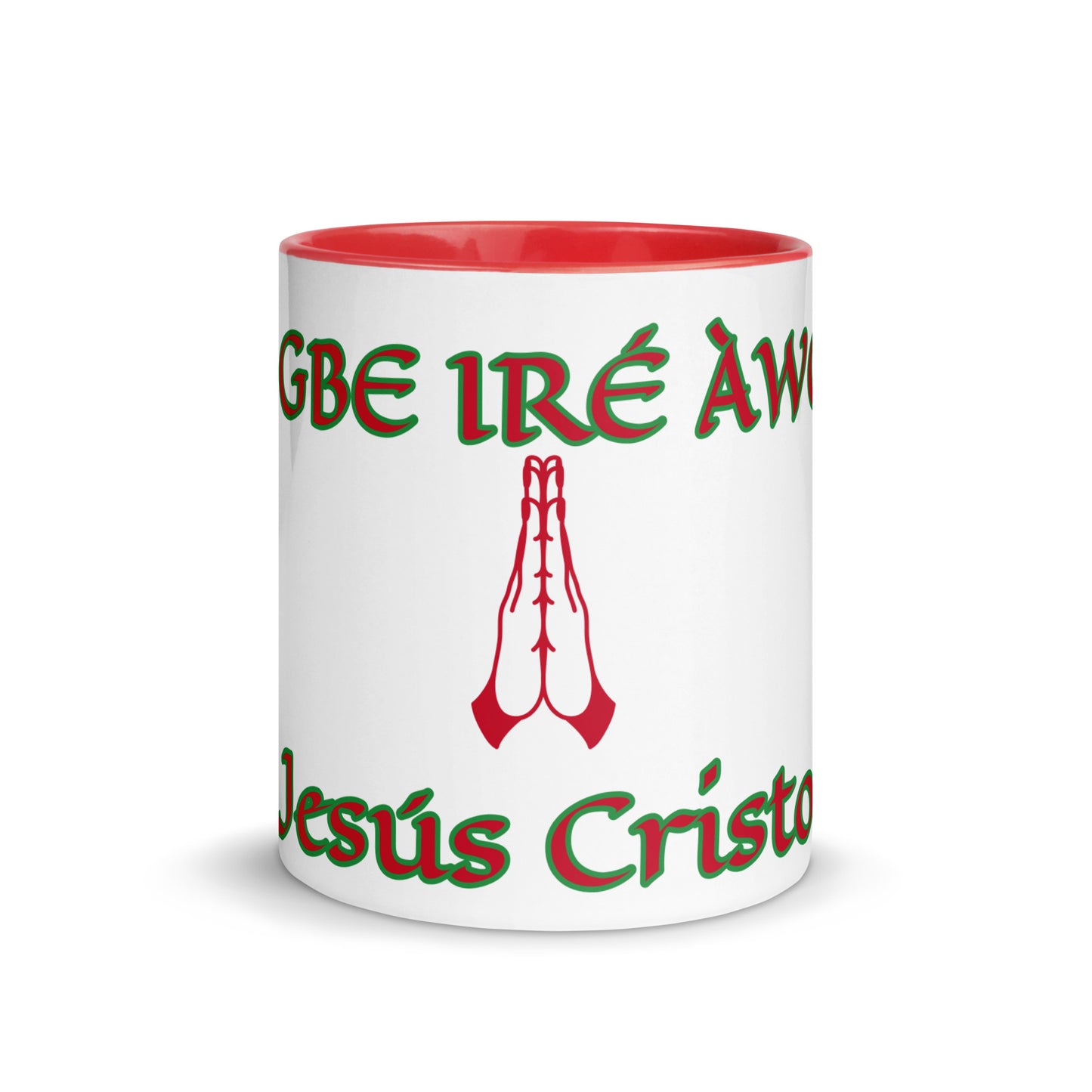 Egbe Jesús Cristo 1 White Mug with Color Inside