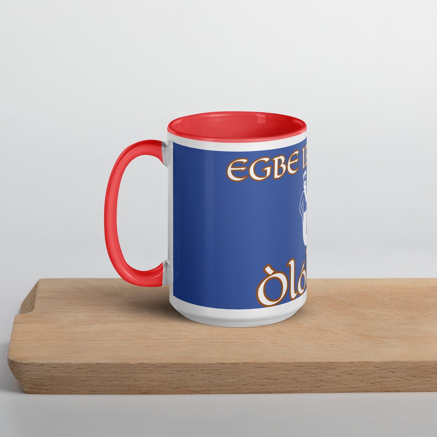 Egbe Olokun Mug with Color Inside