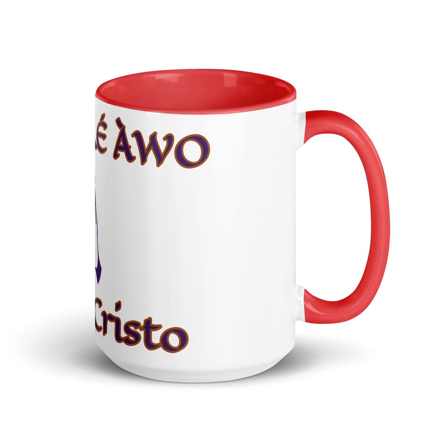 Egbe Jesús Cristo 2 White Mug with Color Inside