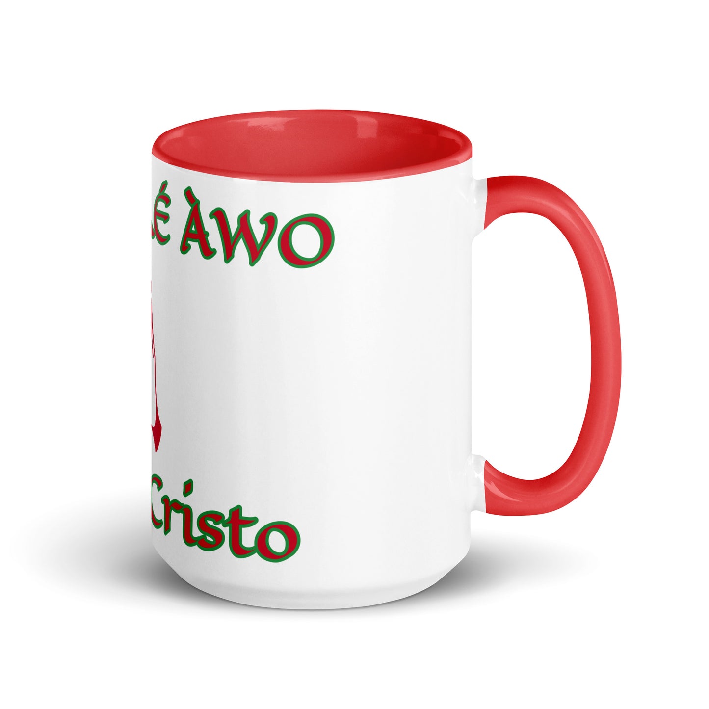 Egbe Jesús Cristo 1 White Mug with Color Inside