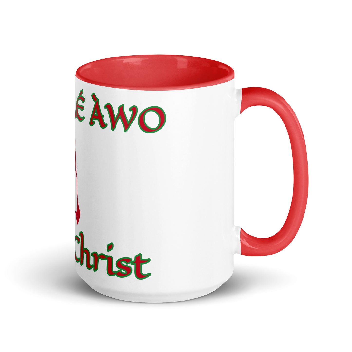 Egbe Jesus Christ 1 white Mug with Color Inside