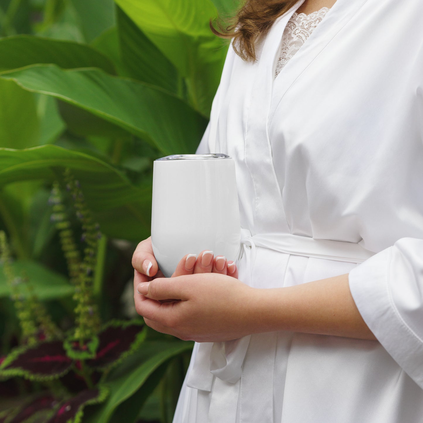 ÌYANIFÁ Isese White Wine tumbler