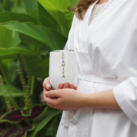 ÌYANIFÁ Lucumi White Wine tumbler