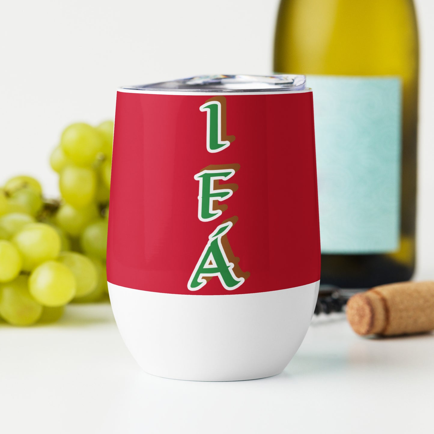 IFÁ Isese Red/White Wine Tumbler