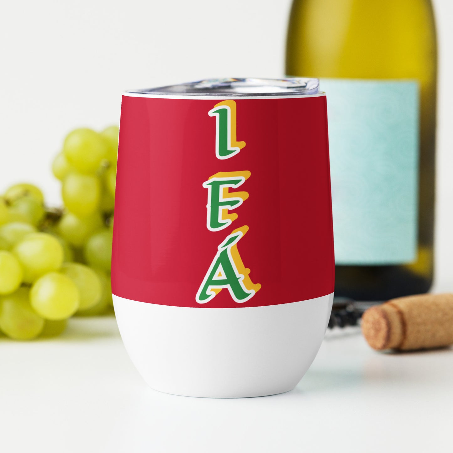 IFÁ Lucumi Red/White Wine Tumbler