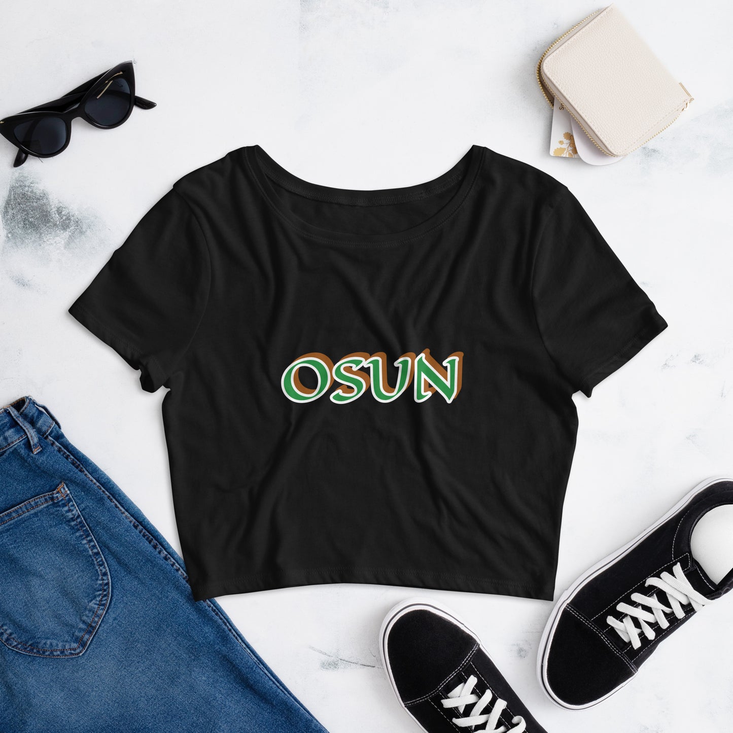 Osun Isese Women’s Crop Tee