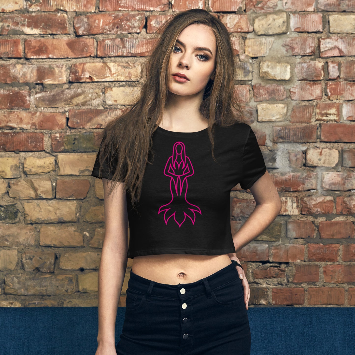 Goddess icon 10 Women’s Crop Tee