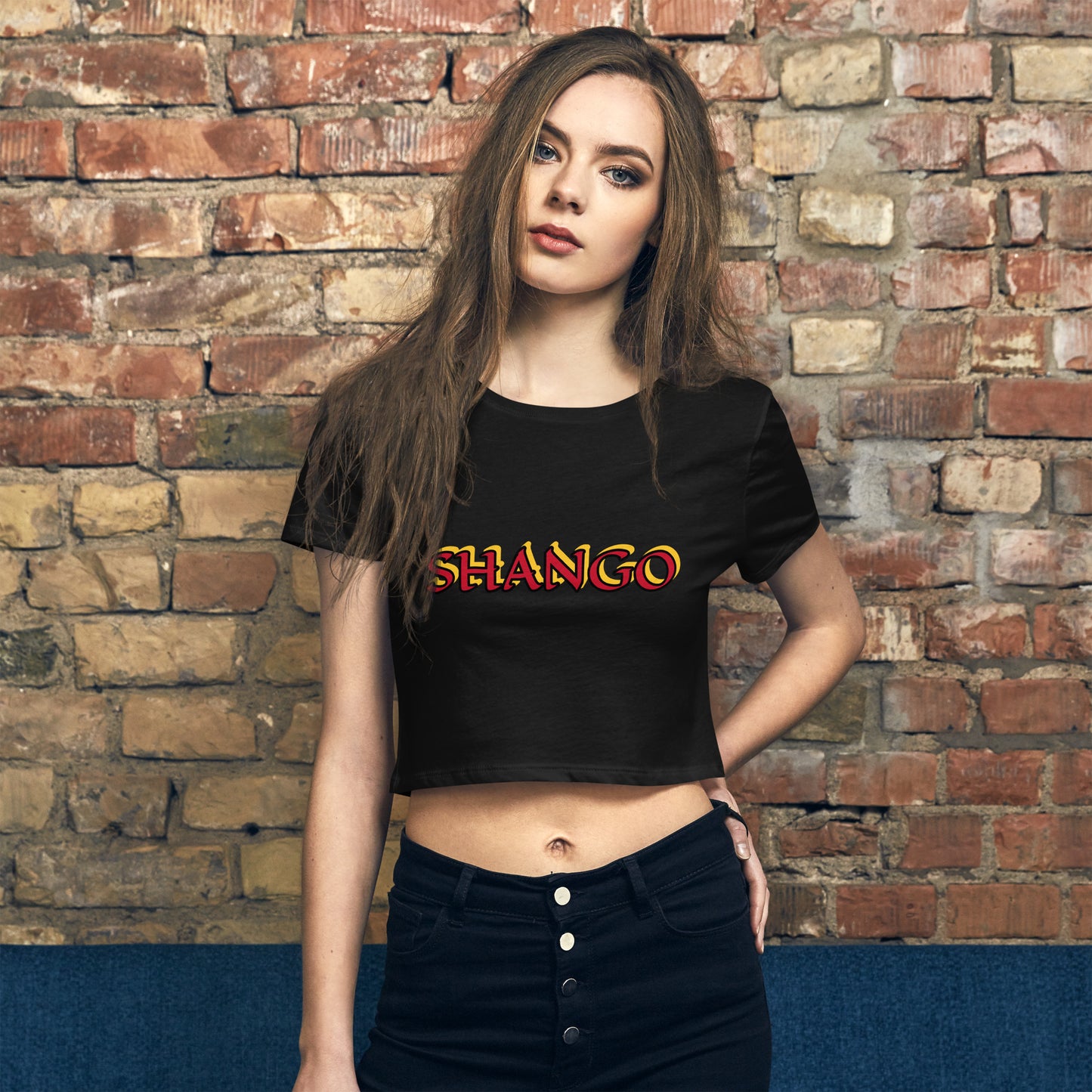 Shango 5 Lucumi Women’s Crop Tee