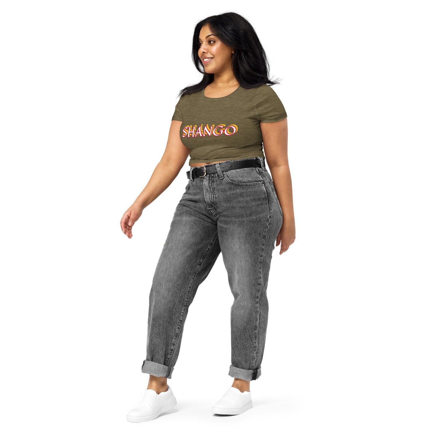 Shango 4 Lucumi Women’s Crop Tee