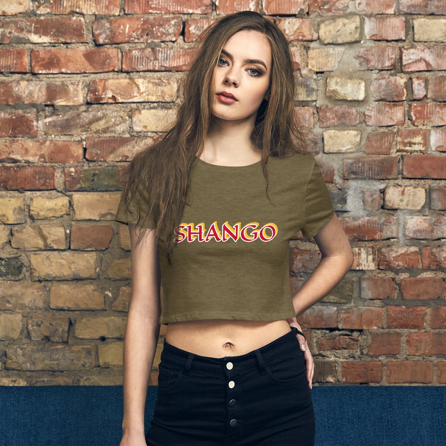 Shango 2 Lucumi Women’s Crop Tee