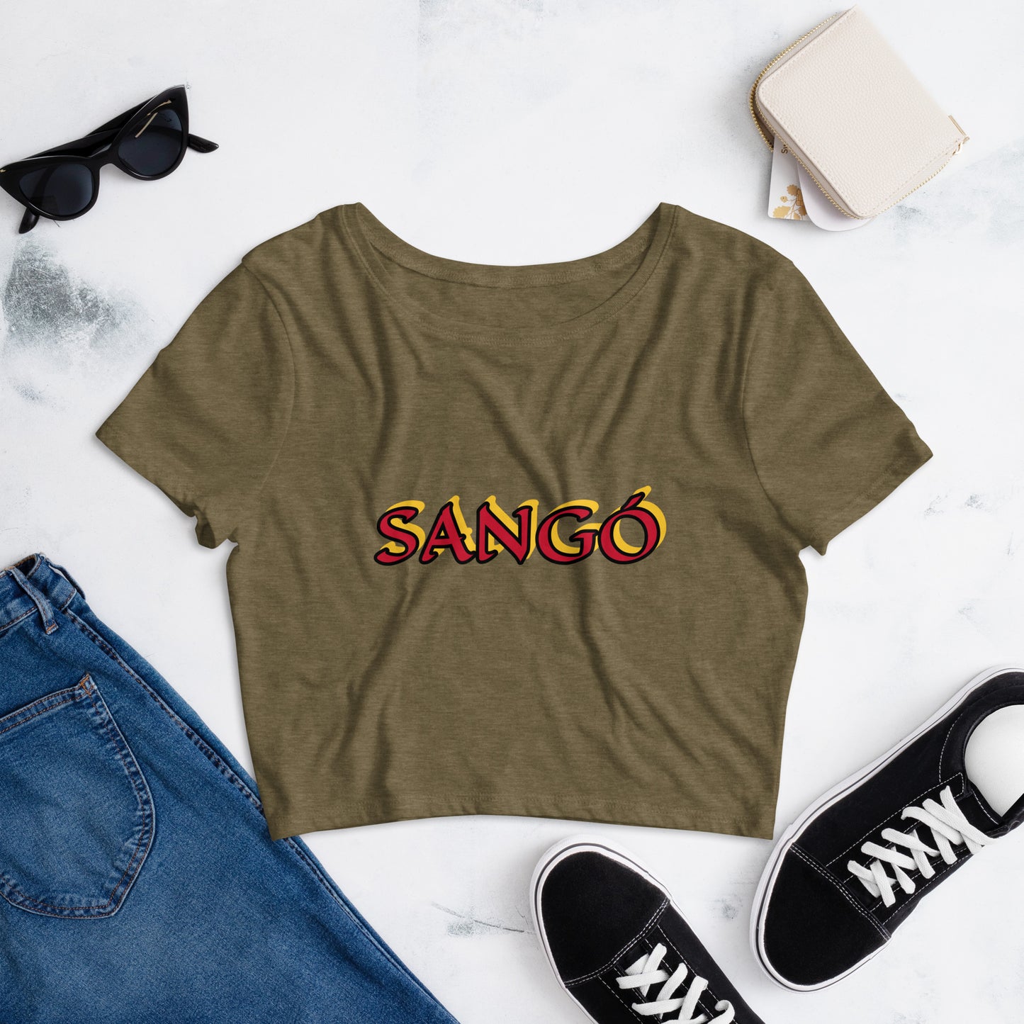 Sango 5 Isese Women’s Crop Tee