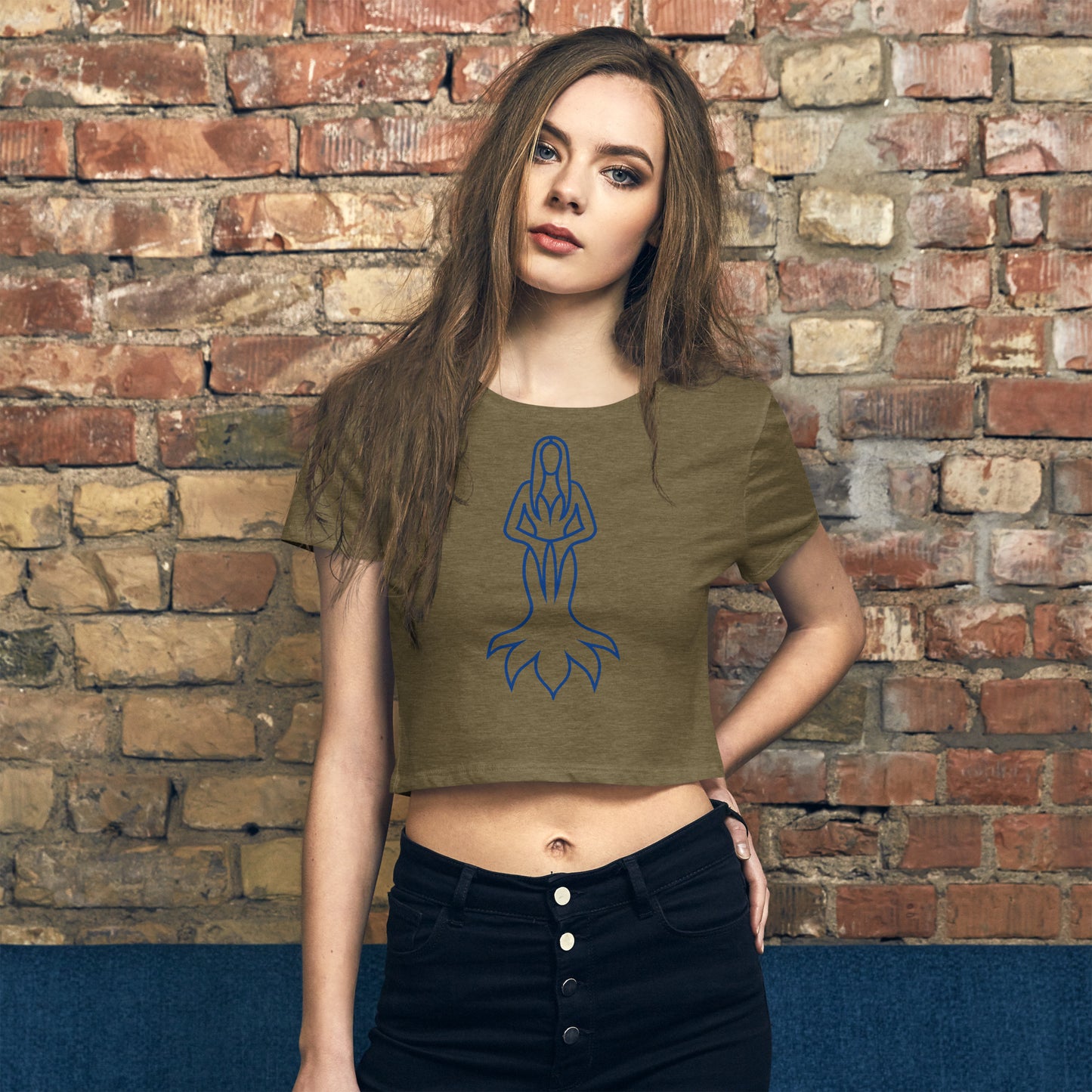 Goddess icon 10 Women’s Crop Tee