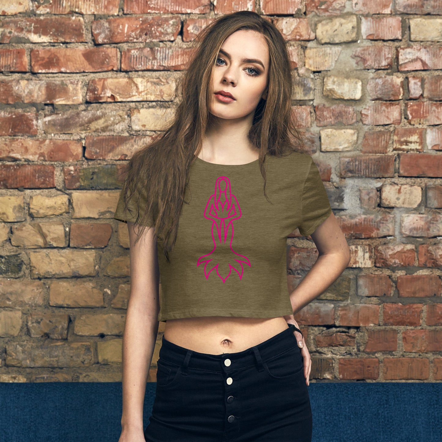 Goddess icon 10 Women’s Crop Tee