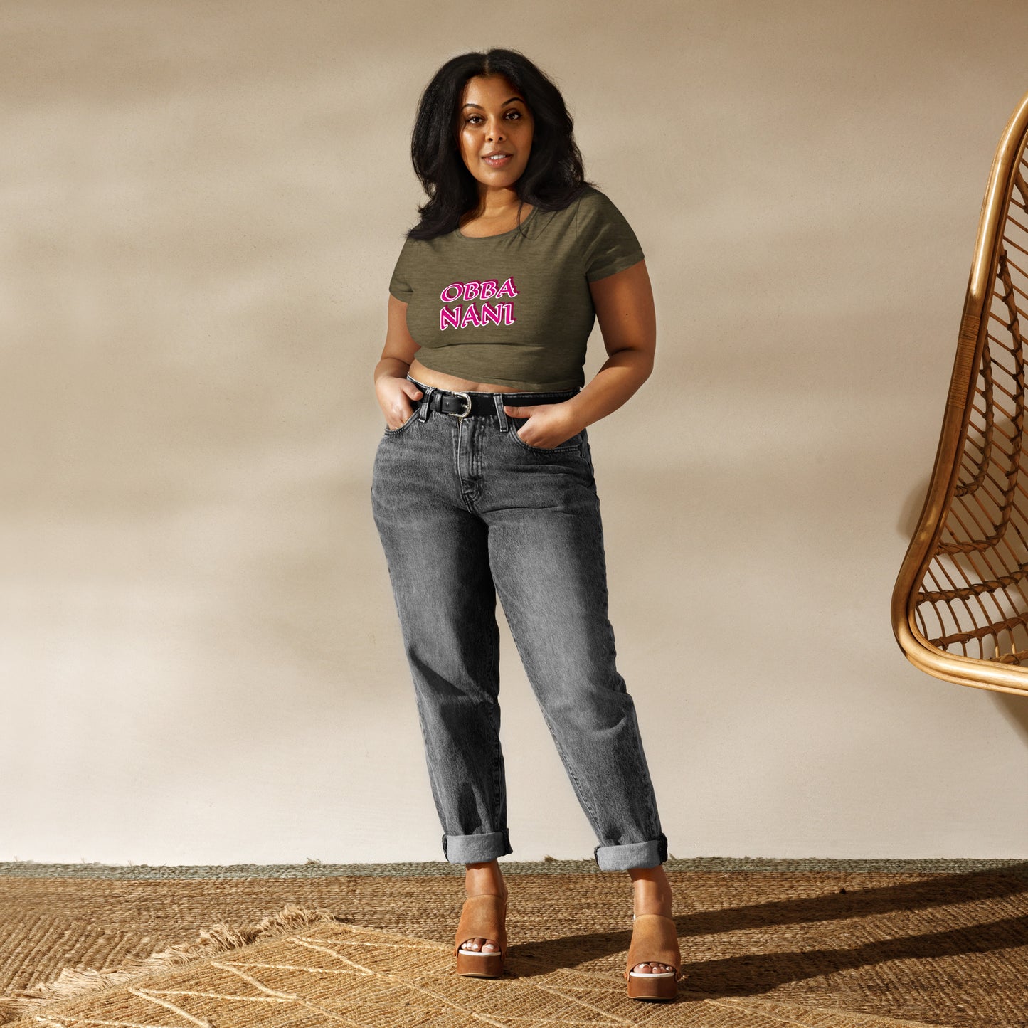 OBBA Nani 2 Women’s Crop Tee