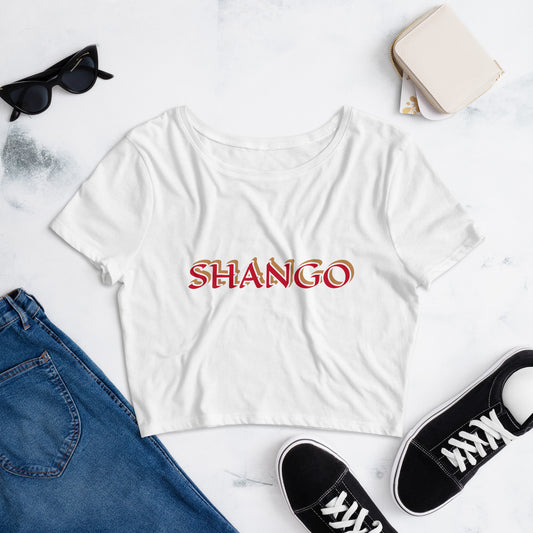 Shango 1 Lucumi Women’s Crop Tee