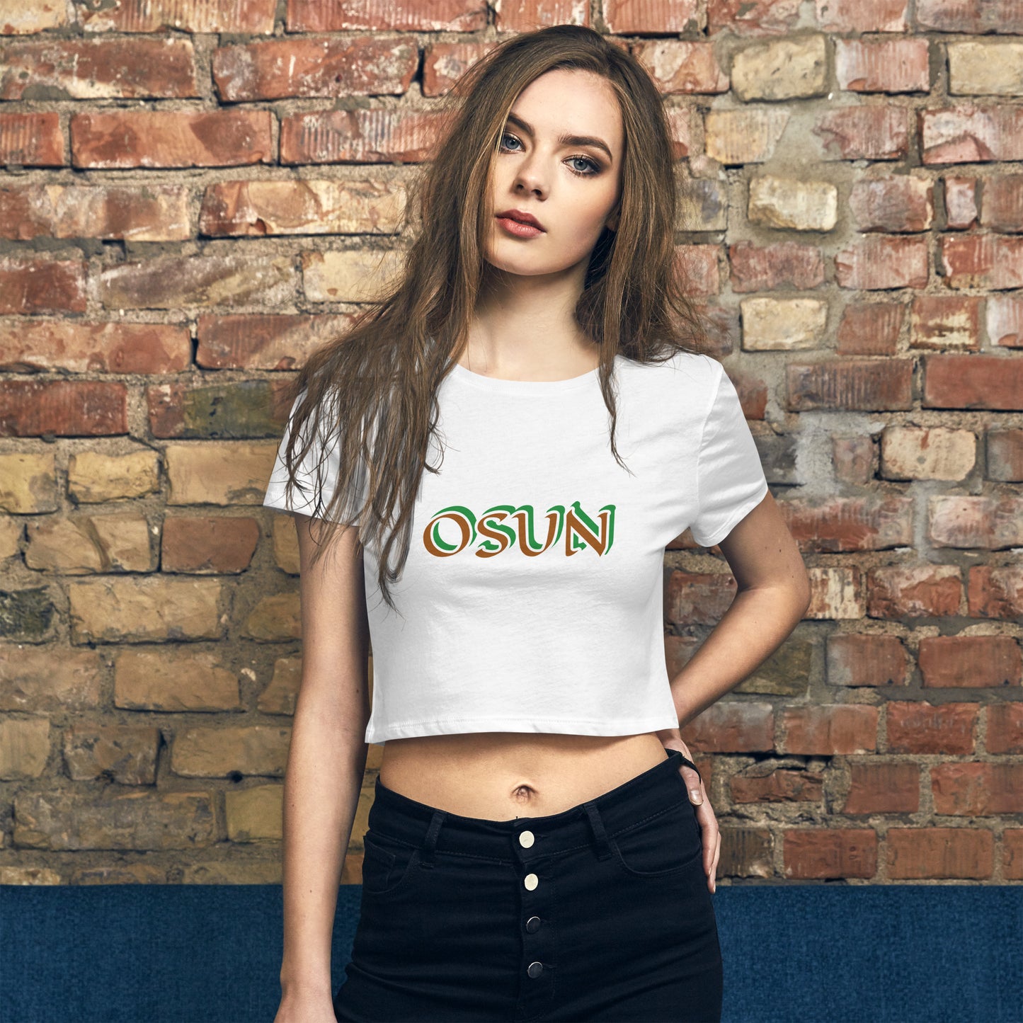 Osun Isese Reverse Women’s Crop Tee