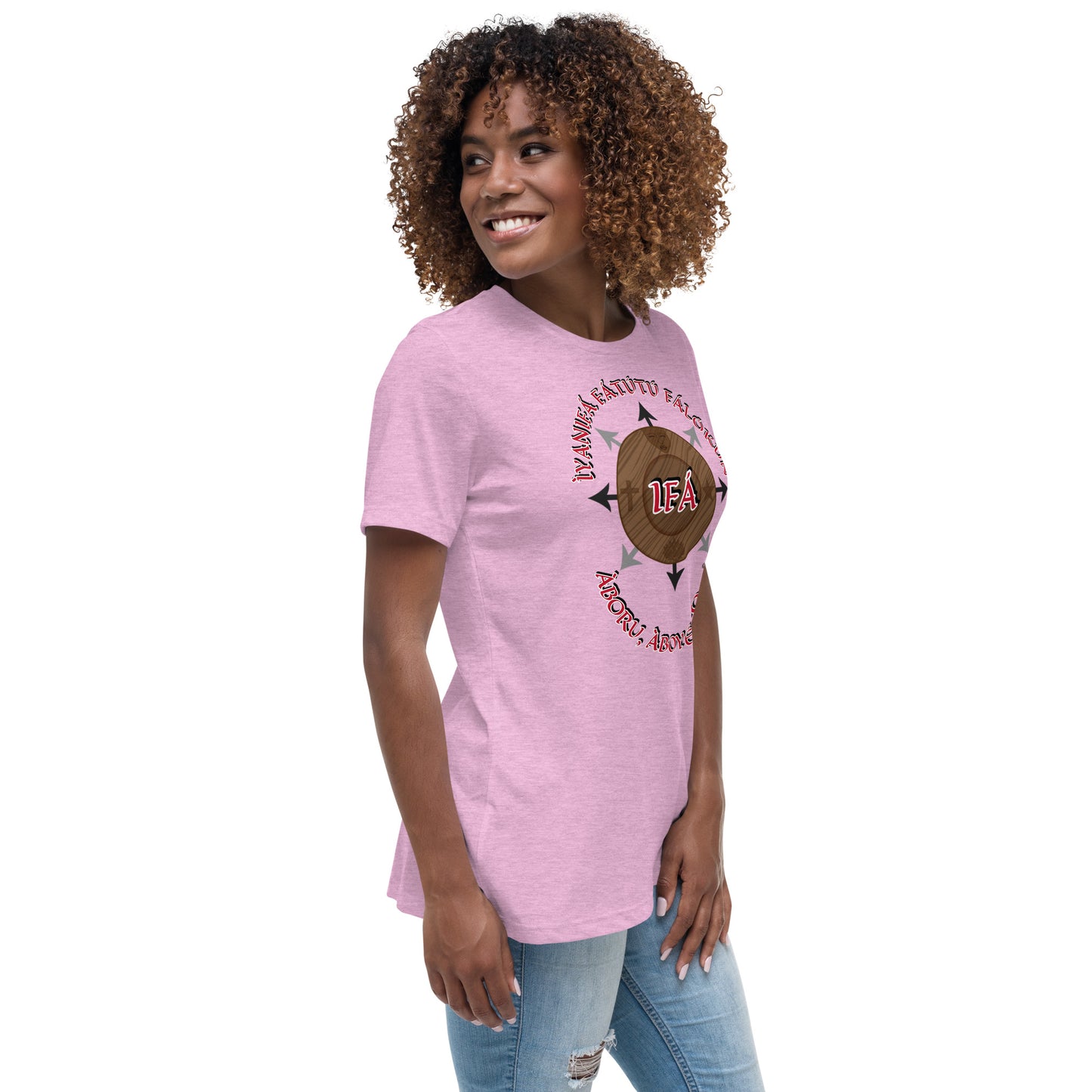 Personalized Egbe IRÉ Àwo ÌYANIFÁ Women's Relaxed T-Shirt