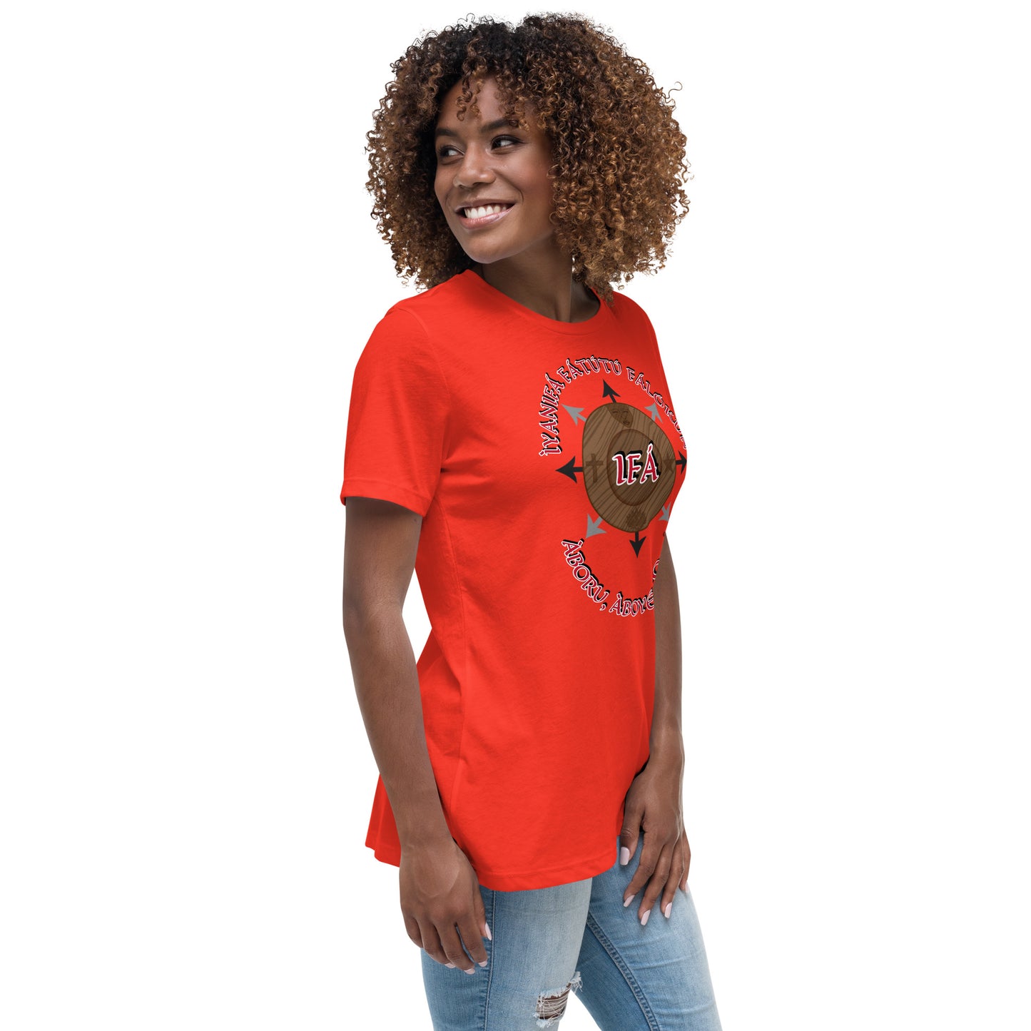 Personalized Egbe IRÉ Àwo ÌYANIFÁ Women's Relaxed T-Shirt