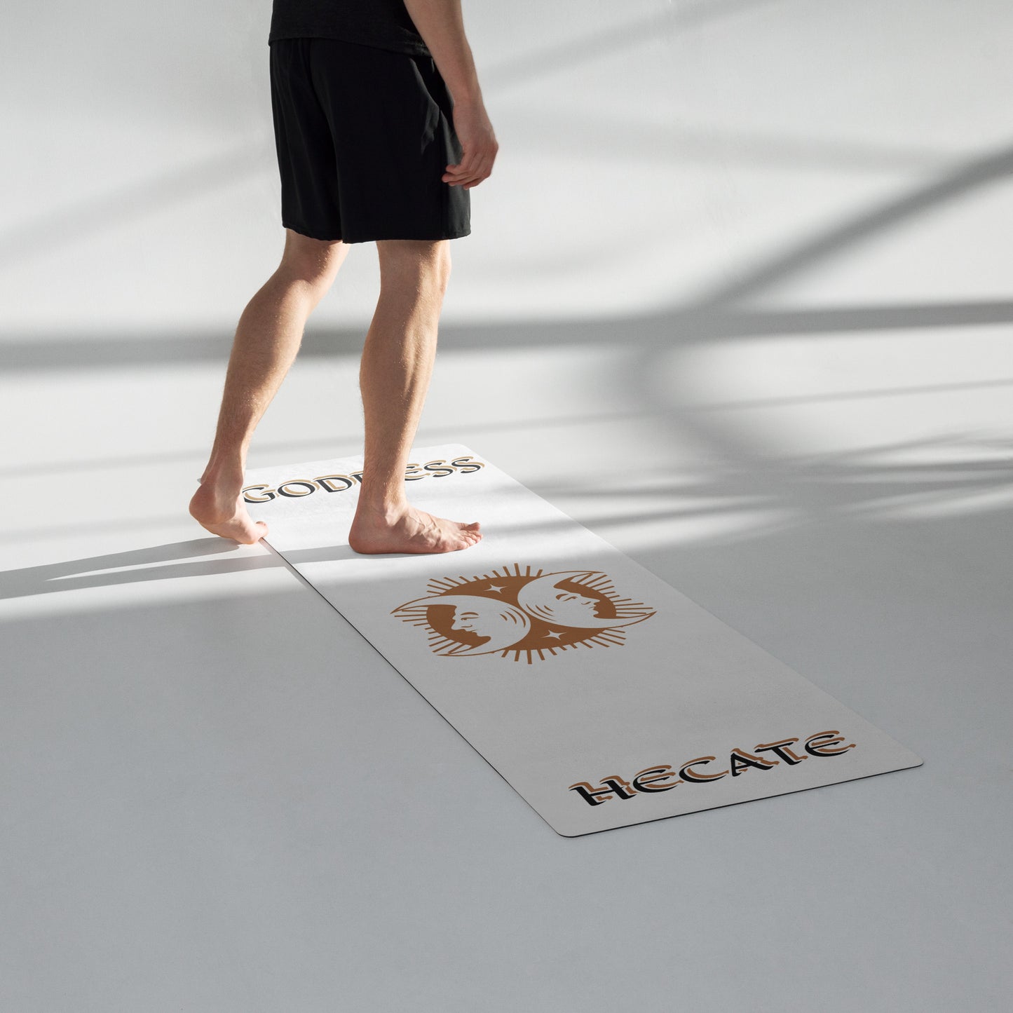 Goddess Hecate Icon Yoga mat 2