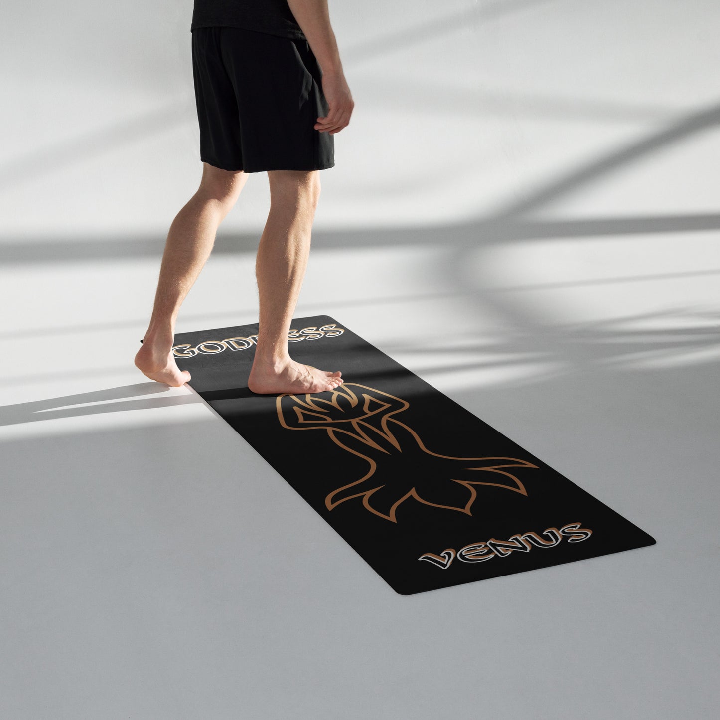 Goddess Venus Icon Yoga mat 3